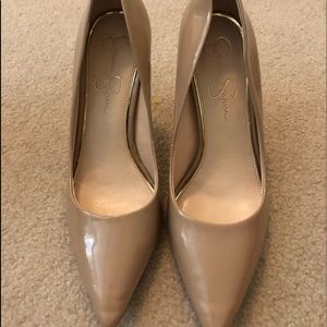 Jessica Simpson Nude Pumps Heels size 11